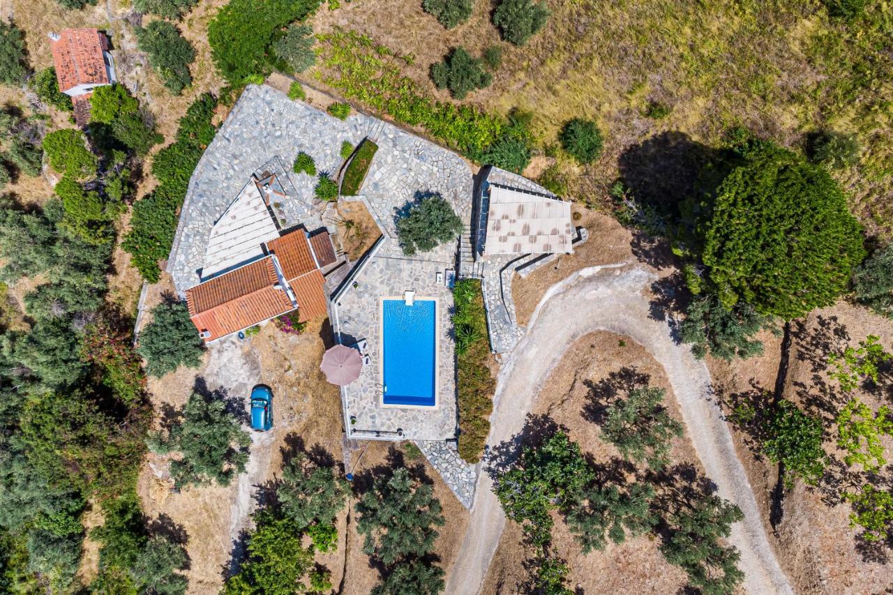 Villa Fotini Kalivi In Raches Panormos  Bagian luar foto