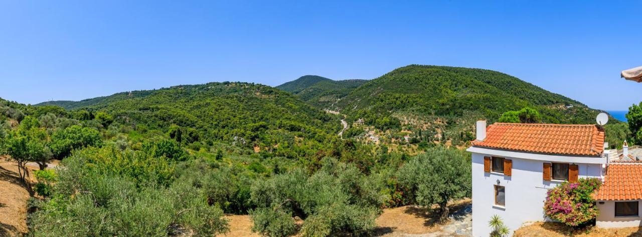 Villa Fotini Kalivi In Raches Panormos  Bagian luar foto