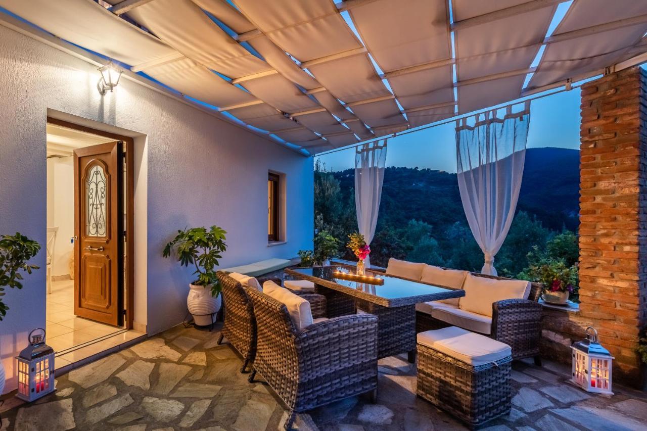Villa Fotini Kalivi In Raches Panormos  Bagian luar foto