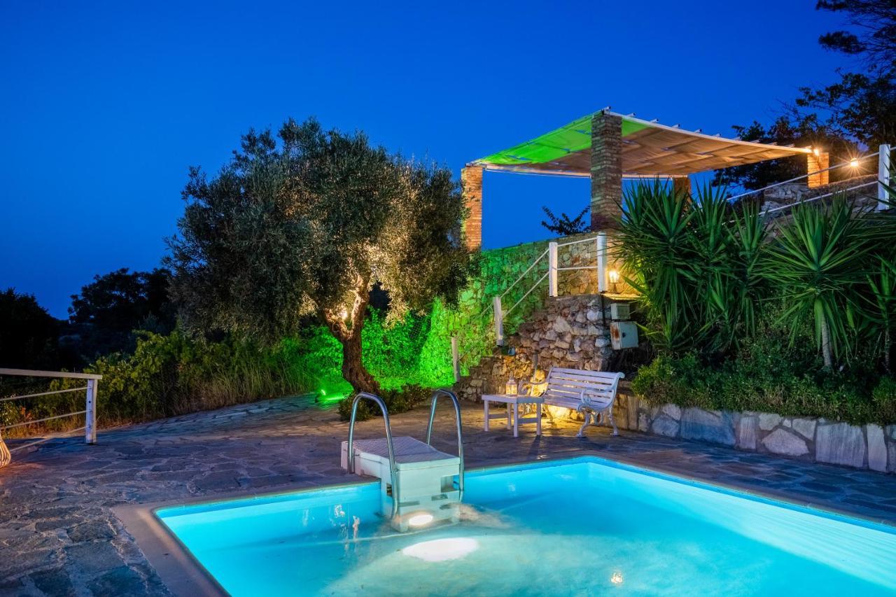 Villa Fotini Kalivi In Raches Panormos  Bagian luar foto