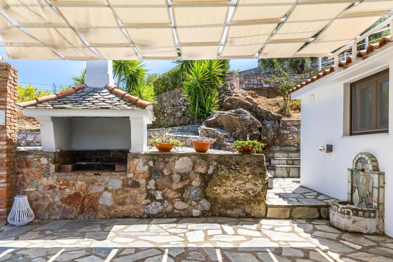 Villa Fotini Kalivi In Raches Panormos  Bagian luar foto