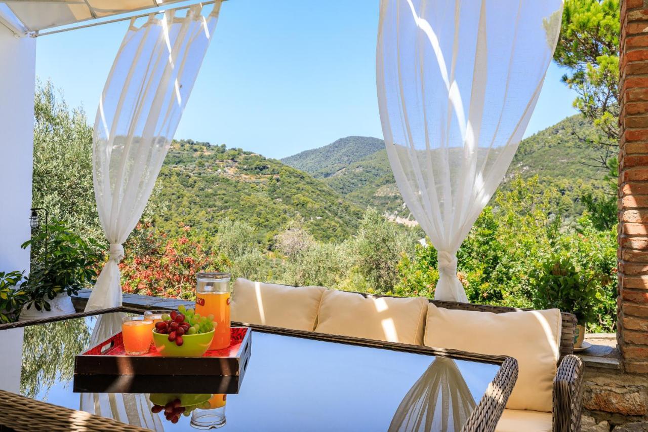 Villa Fotini Kalivi In Raches Panormos  Bagian luar foto