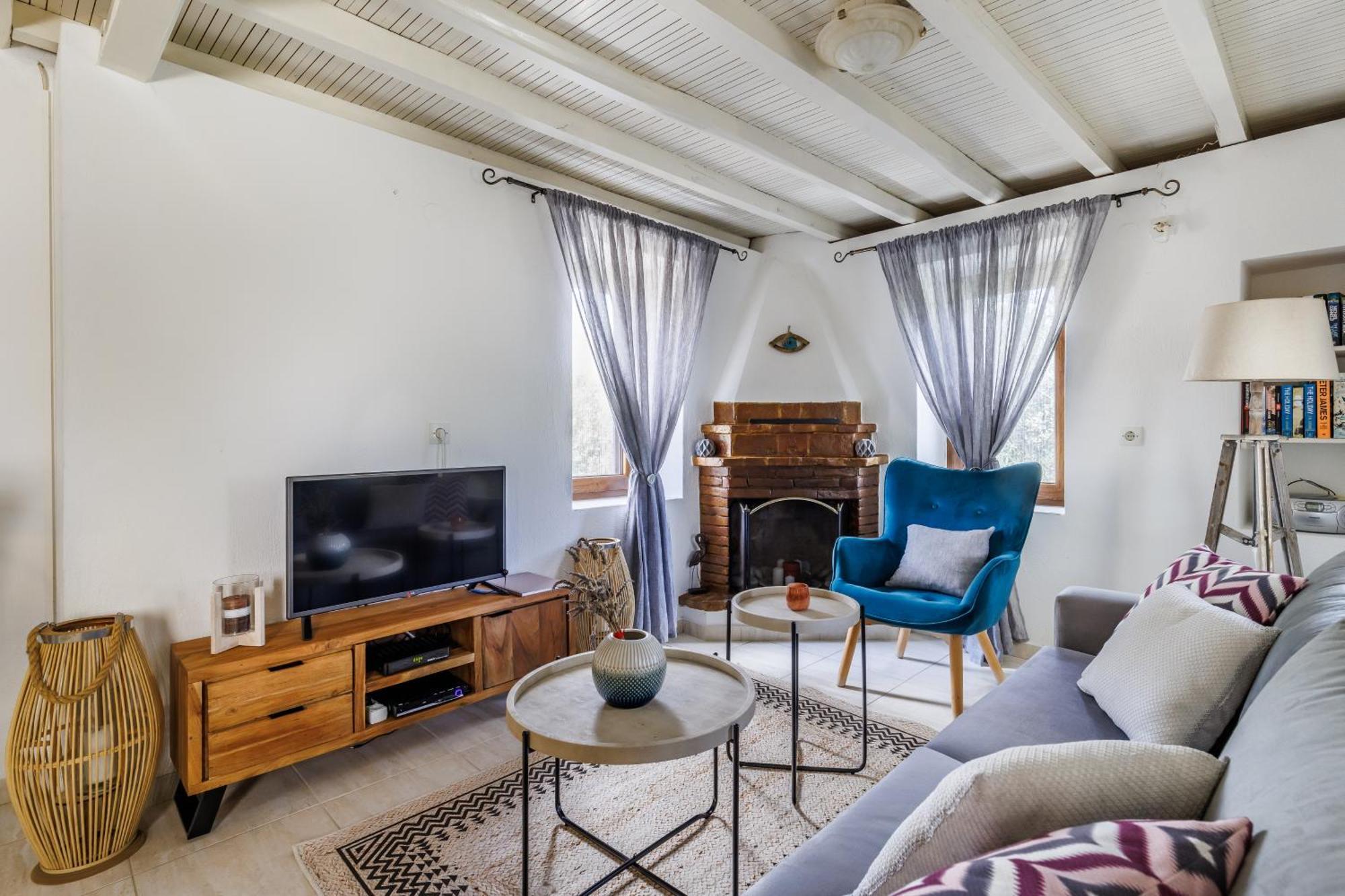 Villa Fotini Kalivi In Raches Panormos  Bagian luar foto