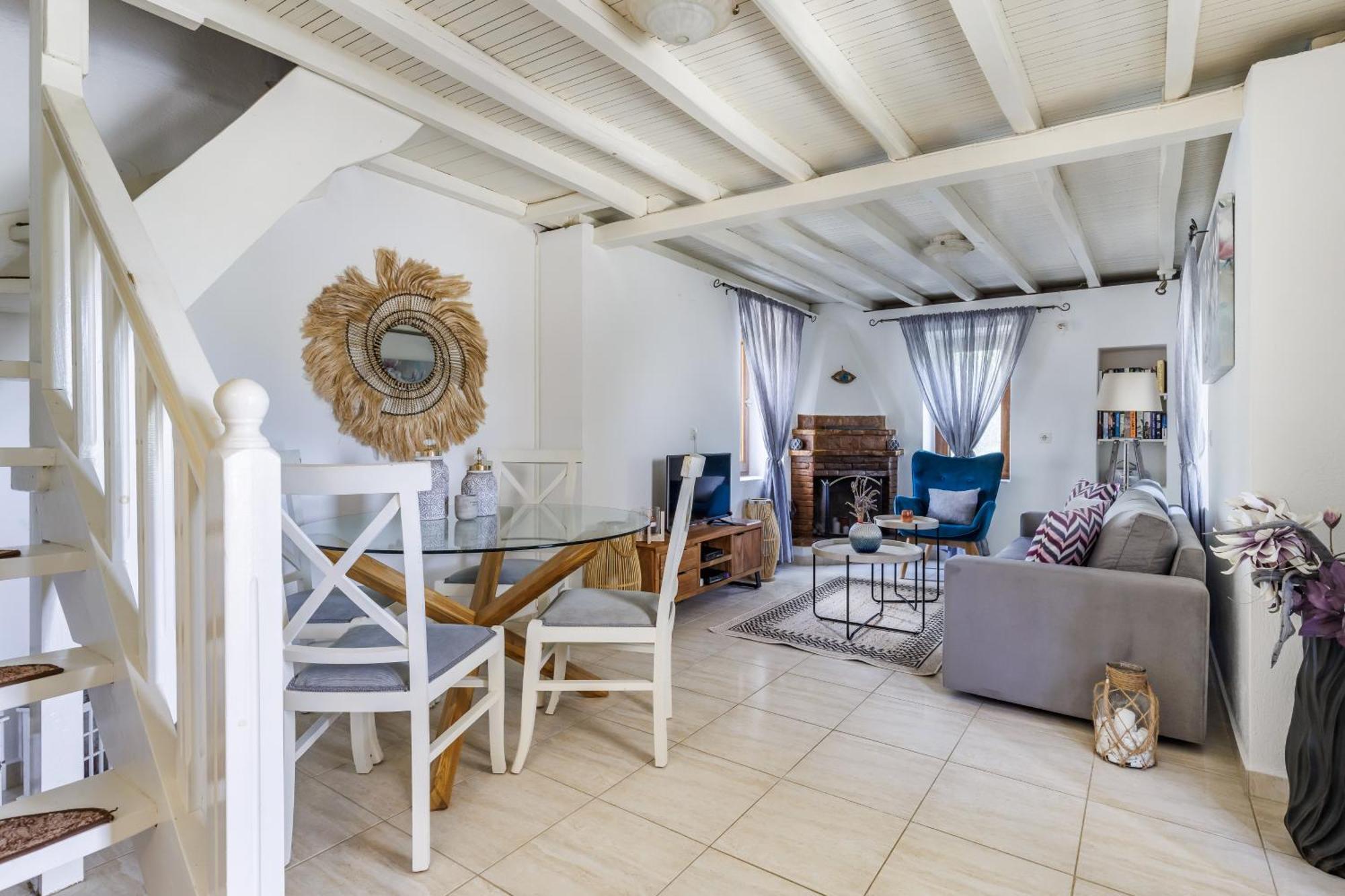 Villa Fotini Kalivi In Raches Panormos  Bagian luar foto