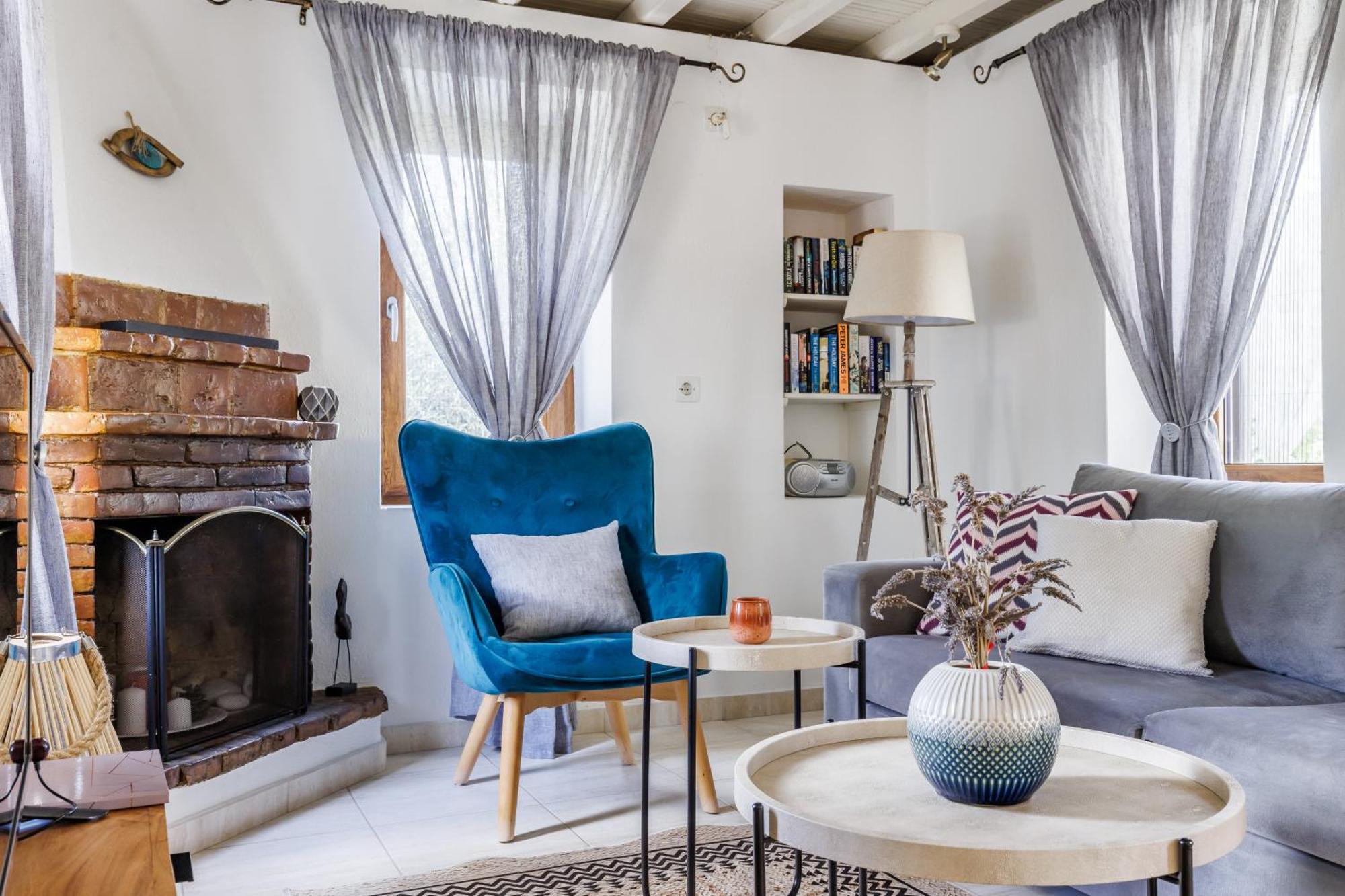 Villa Fotini Kalivi In Raches Panormos  Bagian luar foto