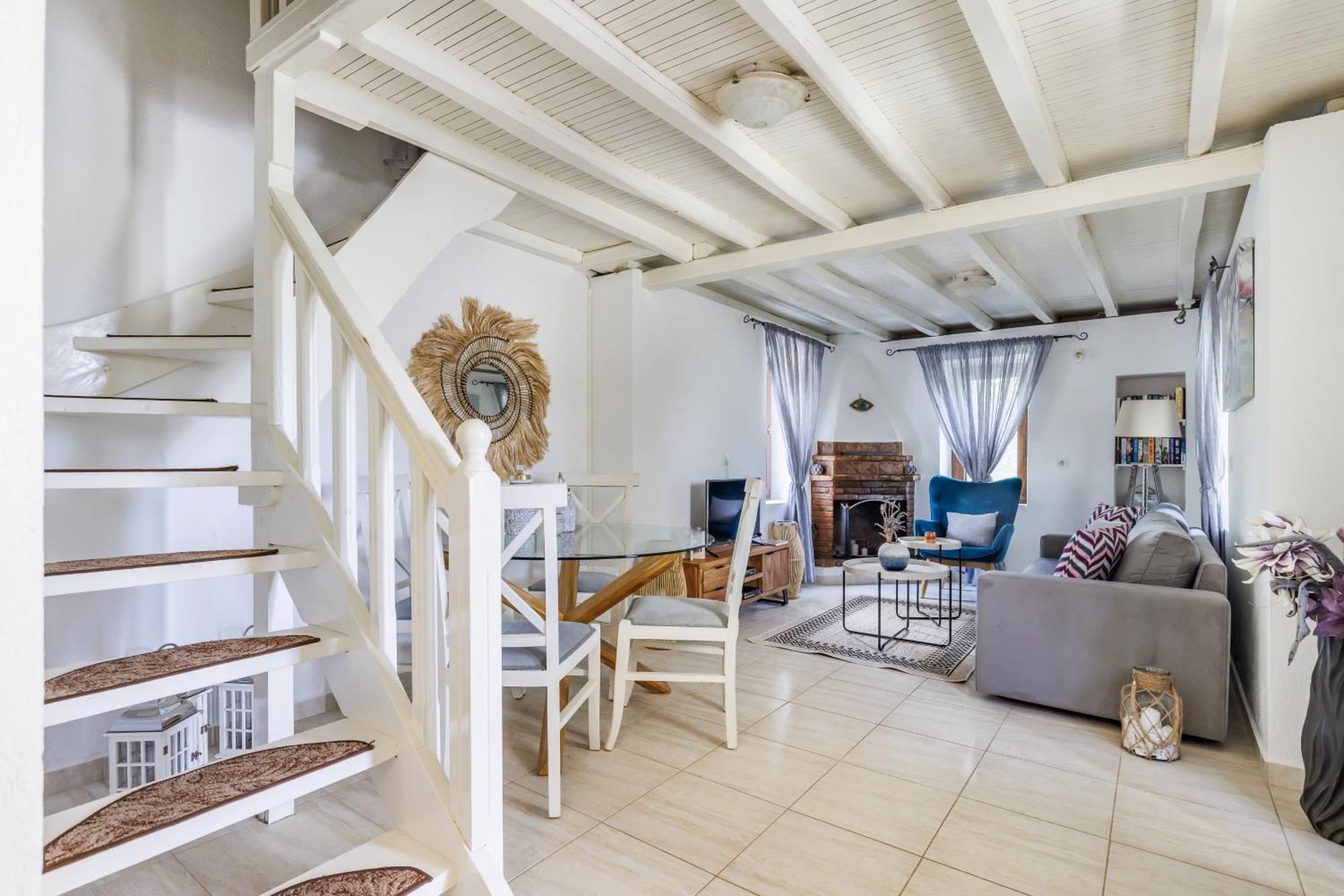Villa Fotini Kalivi In Raches Panormos  Bagian luar foto