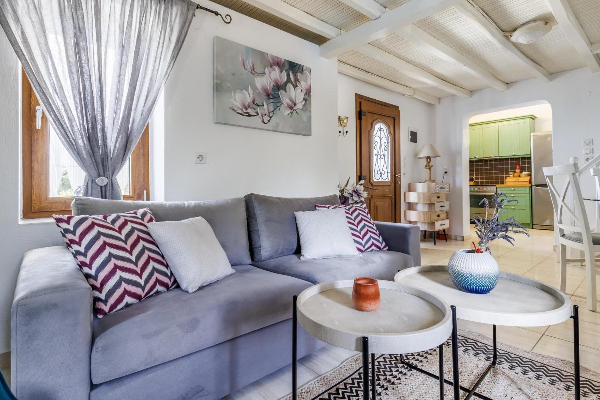 Villa Fotini Kalivi In Raches Panormos  Bagian luar foto